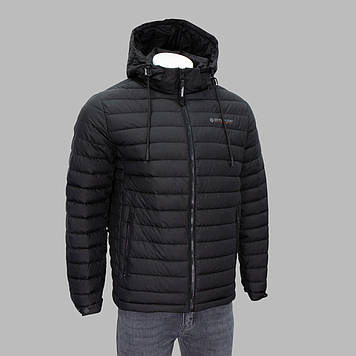 Куртка чоловіча ZERO FROZEN (міжсезонна) ZF50572 ЧОРНА 100% поліестер. Утеплювач: тінсулейт 46(Р)