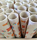 Крафт папір подарунковий із друком на замовлення 50 метрів рулон. від 110 рулонів., фото 5