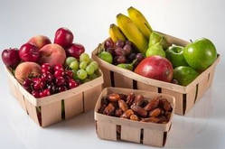 Екопаковка кошика 195*150*80 мм, бокс із дерева (шпона)