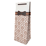 Пакет подарунковий E-5 (БУТИЛОЧНИЙ) (370Х140Х120) від 10 шт., фото 2