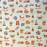 Подарунковий Крафт папір LOVE&HOME Іграшки 0,7х10 м 70 г/м² (1PAPPR16), фото 3