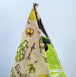 Рушник кухонний "Гортензія" 30 х 45 см (салфетка кухонна) Бавовна, фото 2