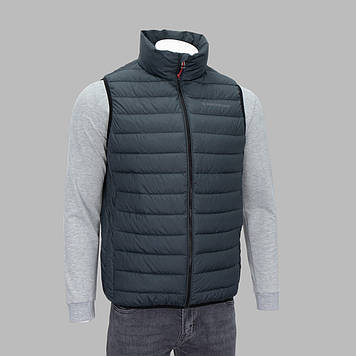 Жилетка чоловіча ZERO FROZEN ZF50490V Т.СІРА 100% поліестер. Утеплювач: тінсулейт 46(Р)