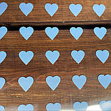 Плівка прозора "Сердечка Небесні" для пакування квітів і подарунків у рулоні 0,7 х 2 м, товщина 30 мкм, фото 2