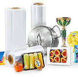 Термоусадкова поліолефінова плівка ПЗФ (POF) 15 мкм, ширина 550 мм, довжина 1332 метра., фото 5