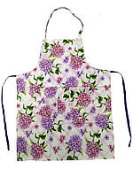 Фартух кухонний "Гортензія" (бавовна) тм "LOVE&HOME"