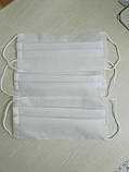 Пов'язка — маска нестерильна з нетканого матеріалу 3-шарова. ЕСТ СЕРТИФІКАТ, фото 2