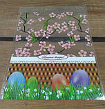 Великодні поліпропіленові пакети для Пасхи 25х35 донна складка 3х20мм(4кол), фото 2