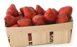 Екопаковка кошика 160*80*60 мм, плетена форма з дерева (шпона)