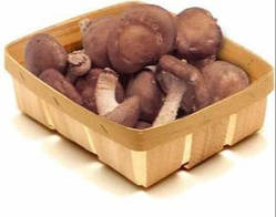 Екопаковка кошика 150*120*60 мм, плетена форма з дерева (шпона)