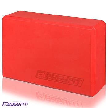 Блок для йоги EasyFit EVA Червоний