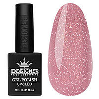 Камуфлююча кольорова база "Sparkles Beauty" Color Base Дизайнер для манікюру та педикюру, 9 мл. №027.