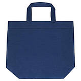 ЕКО СУМКА "Об'ємна - мала" з боковим та донним розширенням, синя, фото 2