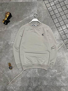 Світшот кофта сірий весна-осінь брендова Calvin Klein