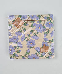 Серветки паперові (ЗЗХЗЗ, 18 шт.) "Блакитна магнолія" Luxy (1 пачка)