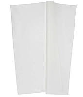 Однотонна матова плівка для квітів біла  58*58 см.