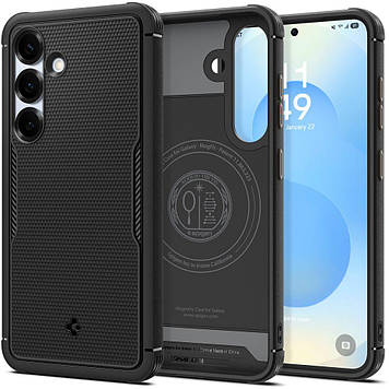 Чохол Spigen для Samsung Galaxy S25 - Core Armor MagFit, Matte Black (ACS08924)