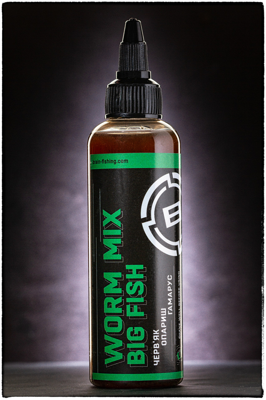 Ліквід Brain Big Fish Worm Mix 100ml