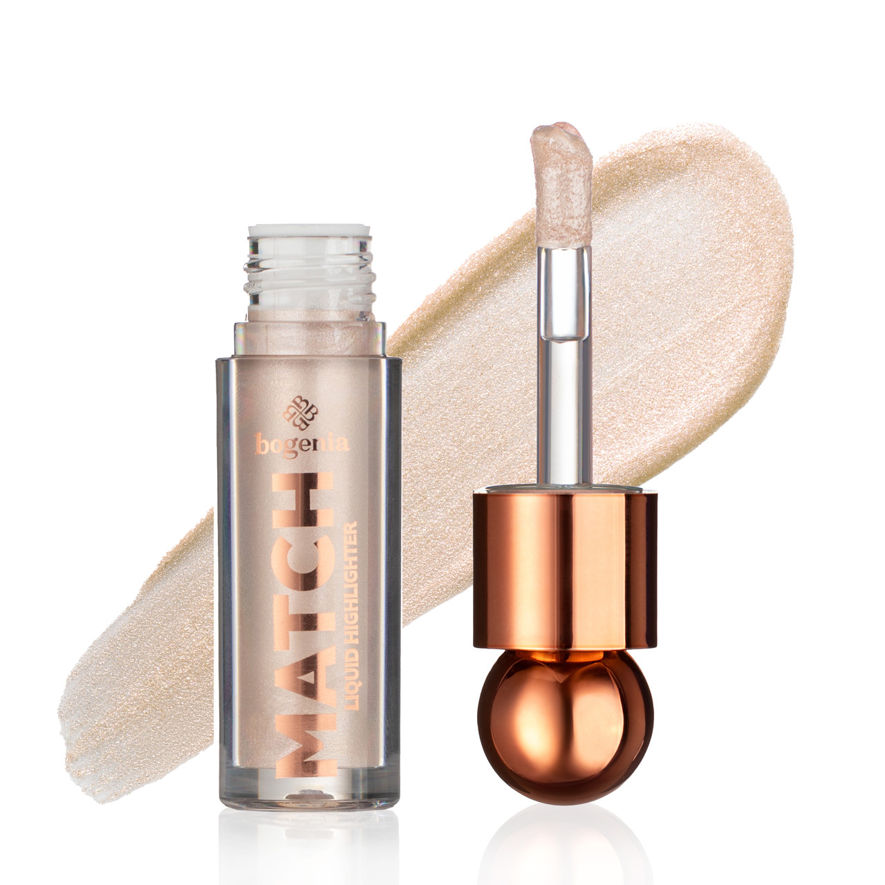 BG673 Рідкий хайлайтер Match Liquid Highlighter Bogenia №01, фото 1