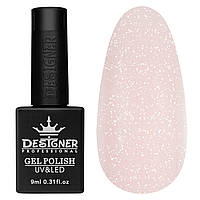 Камуфлююча кольорова база "Sparkles Beauty" Color Base Дизайнер для манікюру та педикюру, 9 мл. №123