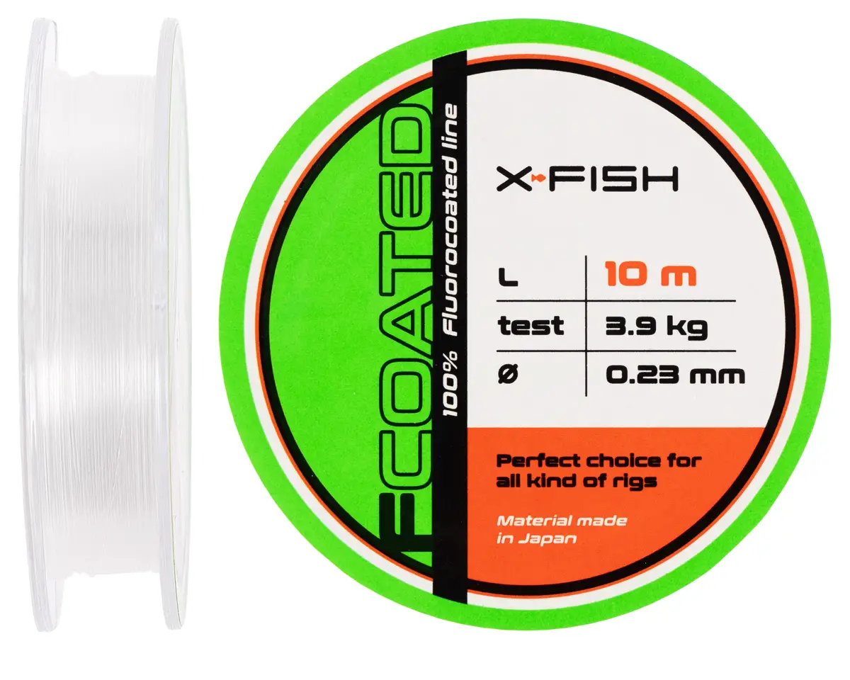 Флюорокарбон X-Fish FCoated 10m 0.23mm 3.9kg, фото 1
