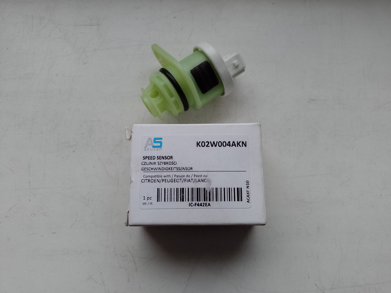 Датчик швидкості на Fiat Ducato 244, Peugeot Boxer, Citroen Jumper (2002-2006), 1332811080, 616083, Akusan, Турція, фото 1