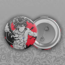 Значки 44 мм Black Clover / Чорна конюшина