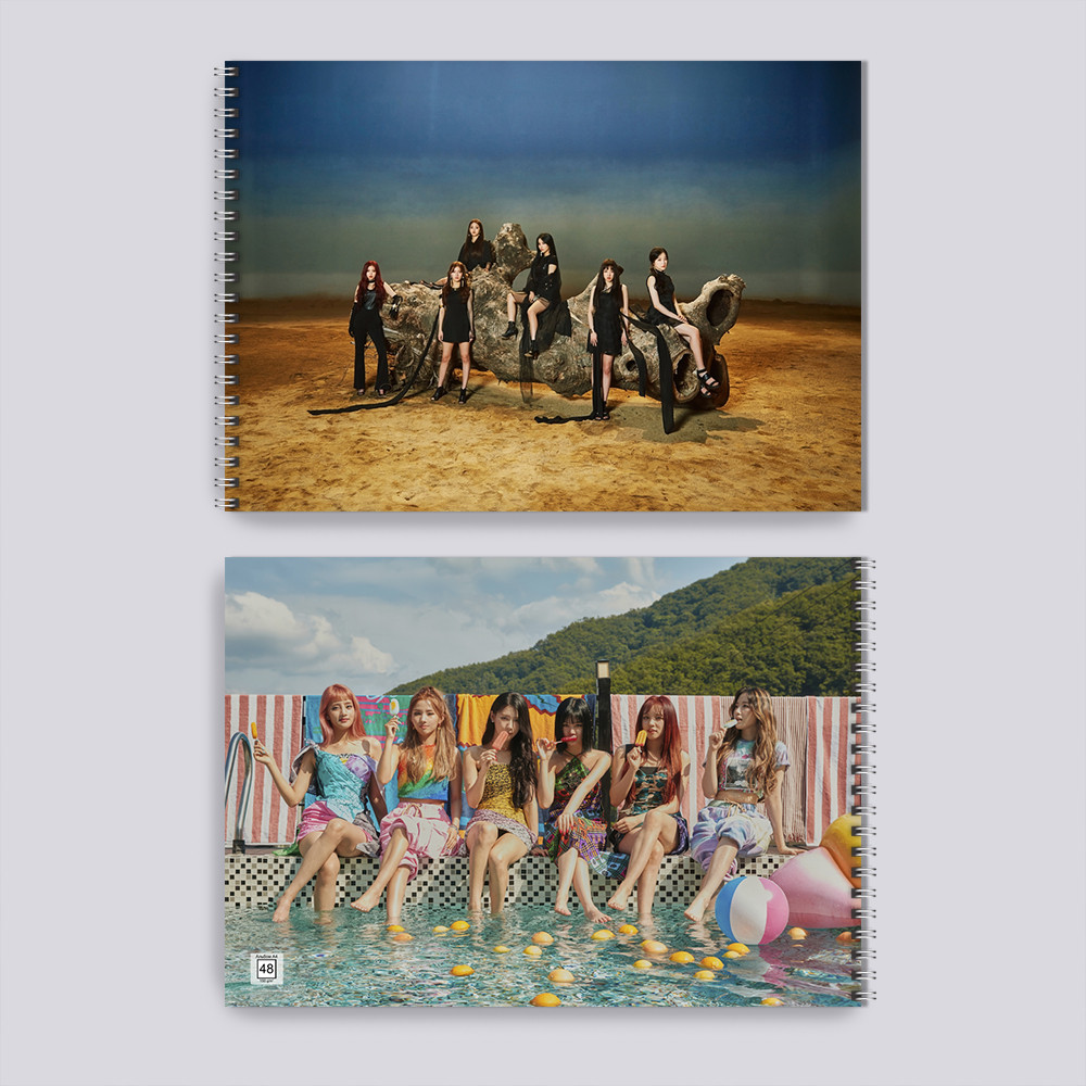 Альбом А4 для малювання 48 л. 150 гр.м² K-Pop Group (G)I-DLE