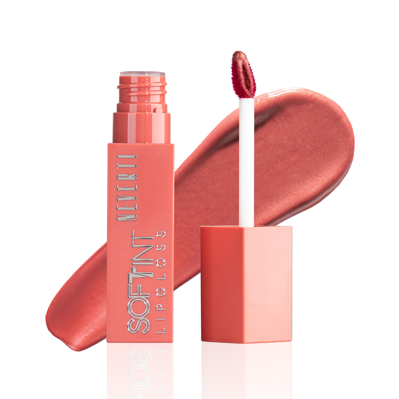 NP802 Блиск для губ Soft Tint Lipgloss NEVERTI №01, фото 1