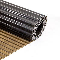 Прозорий гофрований шифер 2м (бронза) POLYROLL