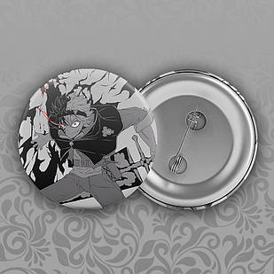Значок 56 мм Аніме Black Clover 005
