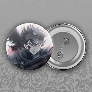 Значок 44 мм Аніме Black Clover 006