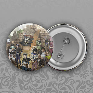 Значок 44 мм Аніме Black Clover 010