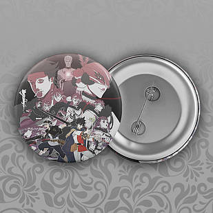 Значок 56 мм Аніме Black Clover 011