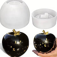 Молд "Яблуко" для епоксидної смоли, гіпсу, акрилового композиту.