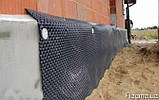 Геомембрана шиповидна Гідроізоляція фундаменту геомембрана шипоподібна IZOFLEX 400 г/м2, фото 5