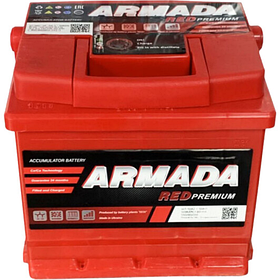 Акумулятор автомобільний ARMADA Red Premium (L1) 50Аh 520A L+