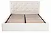 Ліжко Bristol VIP 140 х 200 см Місті Milk З додатковою металевою цільнозварною рамою Бежевий, фото 2