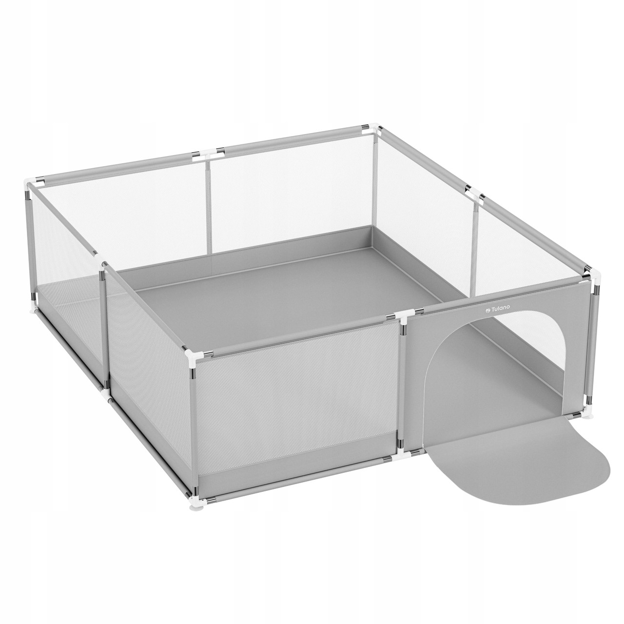 Дитячий паркан Tulano сухий басейн для дітей ігровий майданчик сірий 180x200, фото 1