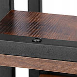 Стійка для квітів Springos 67,5 см металева стенд для квітів рослин 4 рівні стояча полиця лофт, фото 10