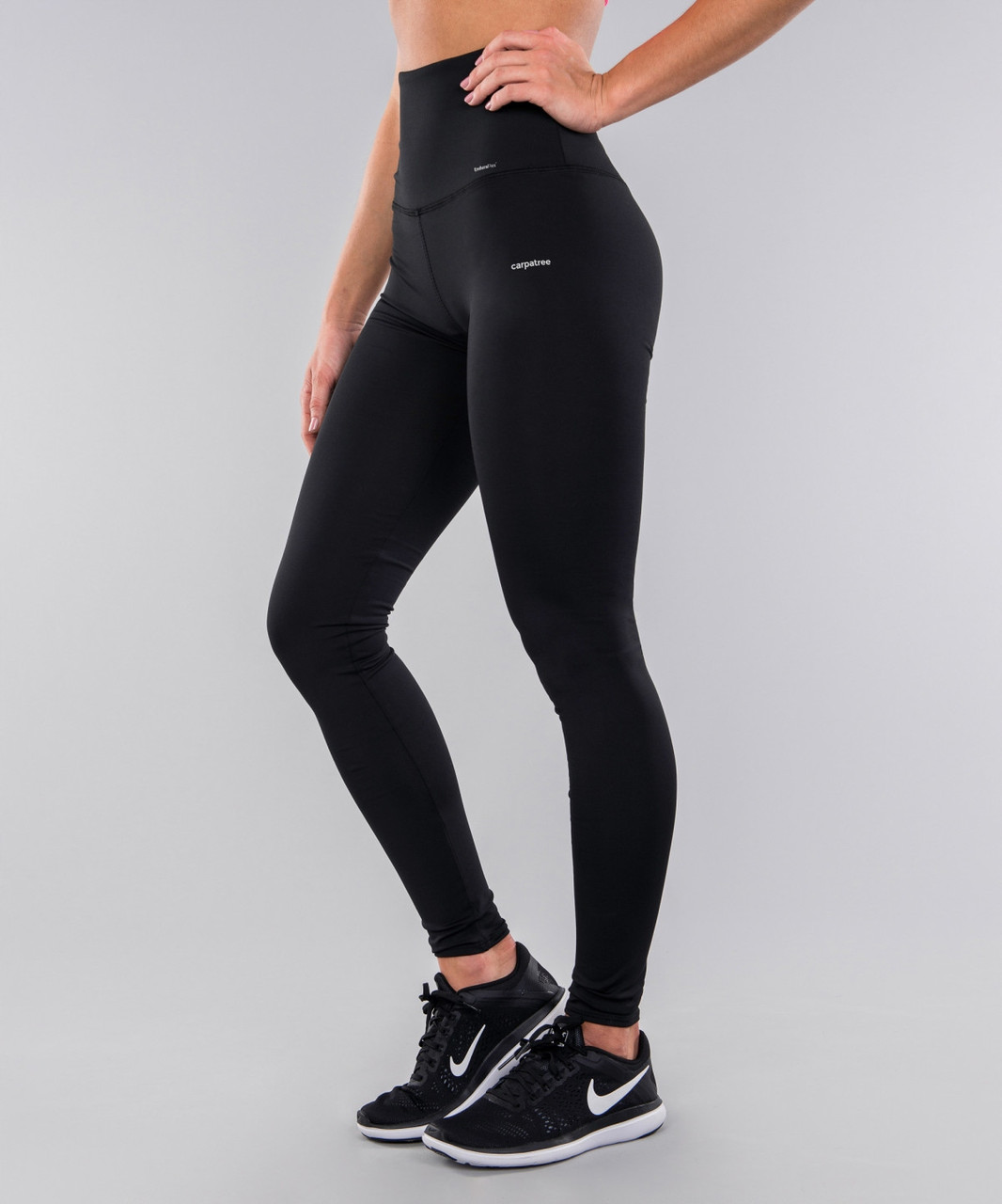 Легінси висока талія чорні M Carpatree, фото 1