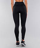 Легінси висока талія чорні M Carpatree, фото 4