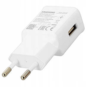 Адаптер для швидкого заряджання Samsung, USB Type-C, 15 Вт, зарядний пристрій із кабелем для передавання даних — бе, фото 3