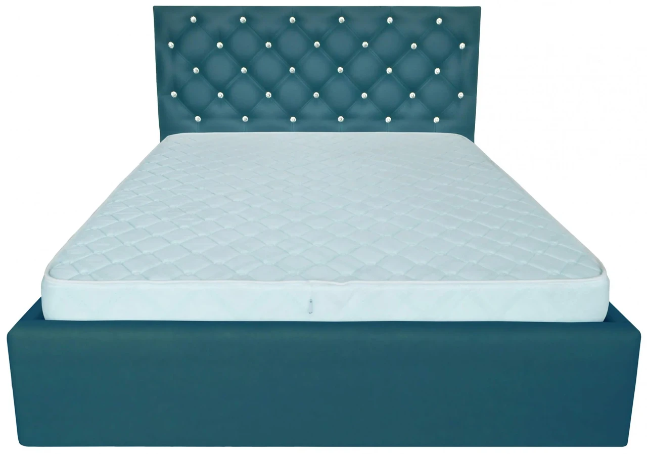 Ліжко Coventry Comfort 120 х 190 см Fly 2215 З підйомним механізмом та нішою для білизни С1 Бірюзовий, фото 1