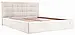 Ліжко Chester VIP 120 х 200 см Місті Milk З додатковою металевою цільнозварною рамою Бежевий, фото 2