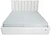 Ліжко Sanam VIP 120 х 200 см Boom 01 З додатковою металевою цільнозварною рамою Білий, фото 2