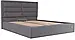 Ліжко Orlando VIP 140 х 200 см Місті Dark Grey З додатковою металевою цільнозварною рамою Темно-сірий, фото 2