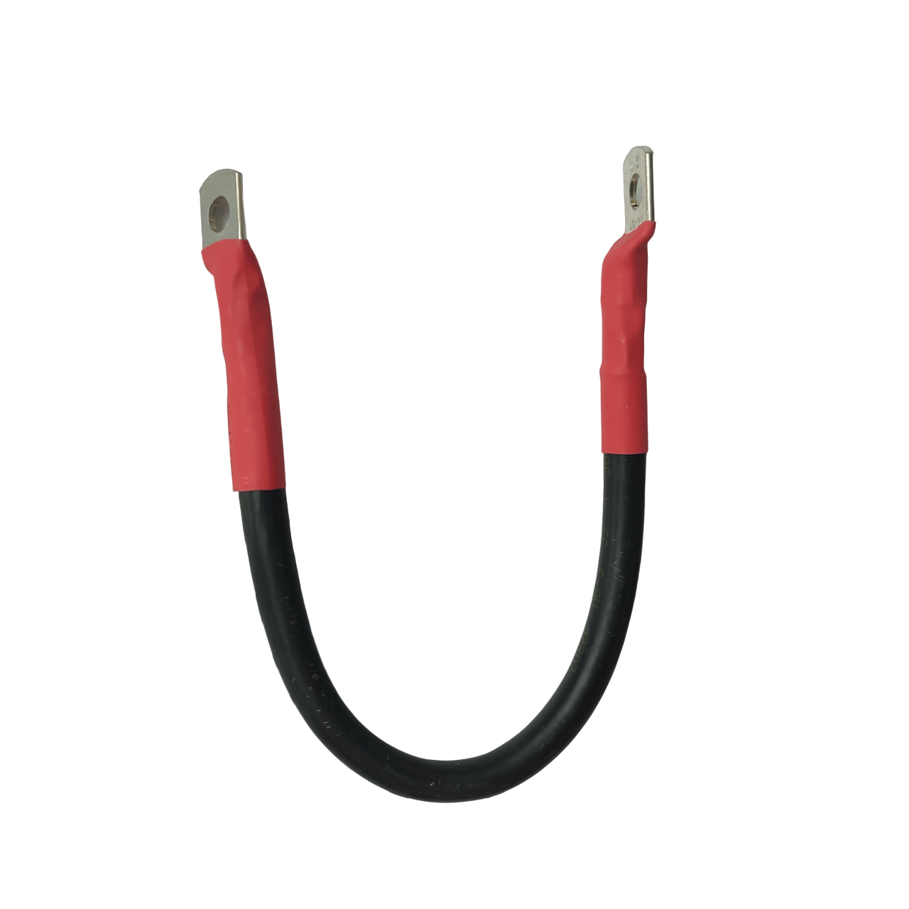 Перемичка для з'єднання АКБ перетин 35мм2, 3AWG  довжина 30см, мідний провід ПВ-3 з клемами під болт Ду М8(М10) мідно-луджені