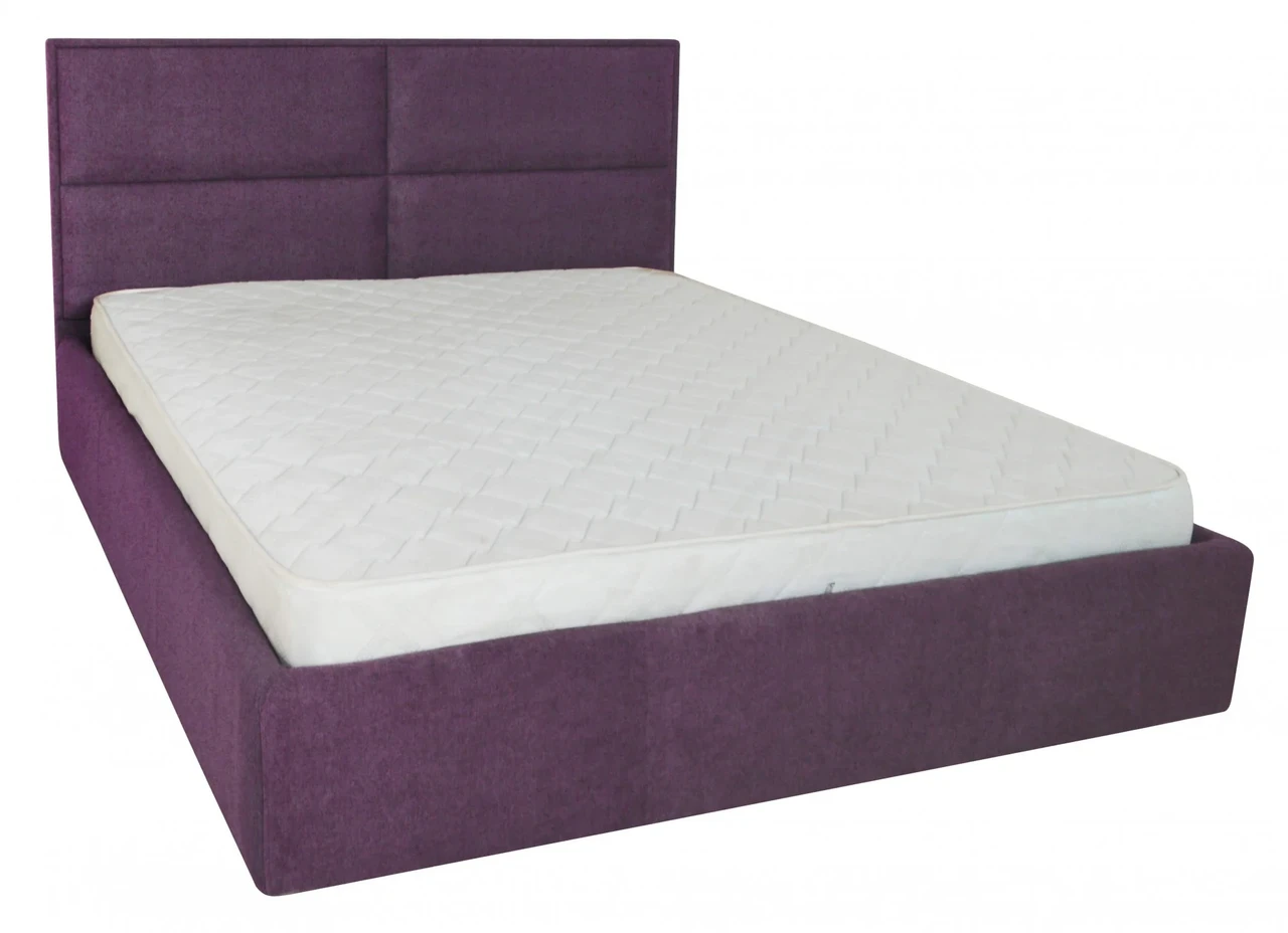Ліжко Двоспальне Sheffield Standart 160 х 190 см Miss 24 Бузковий, фото 1