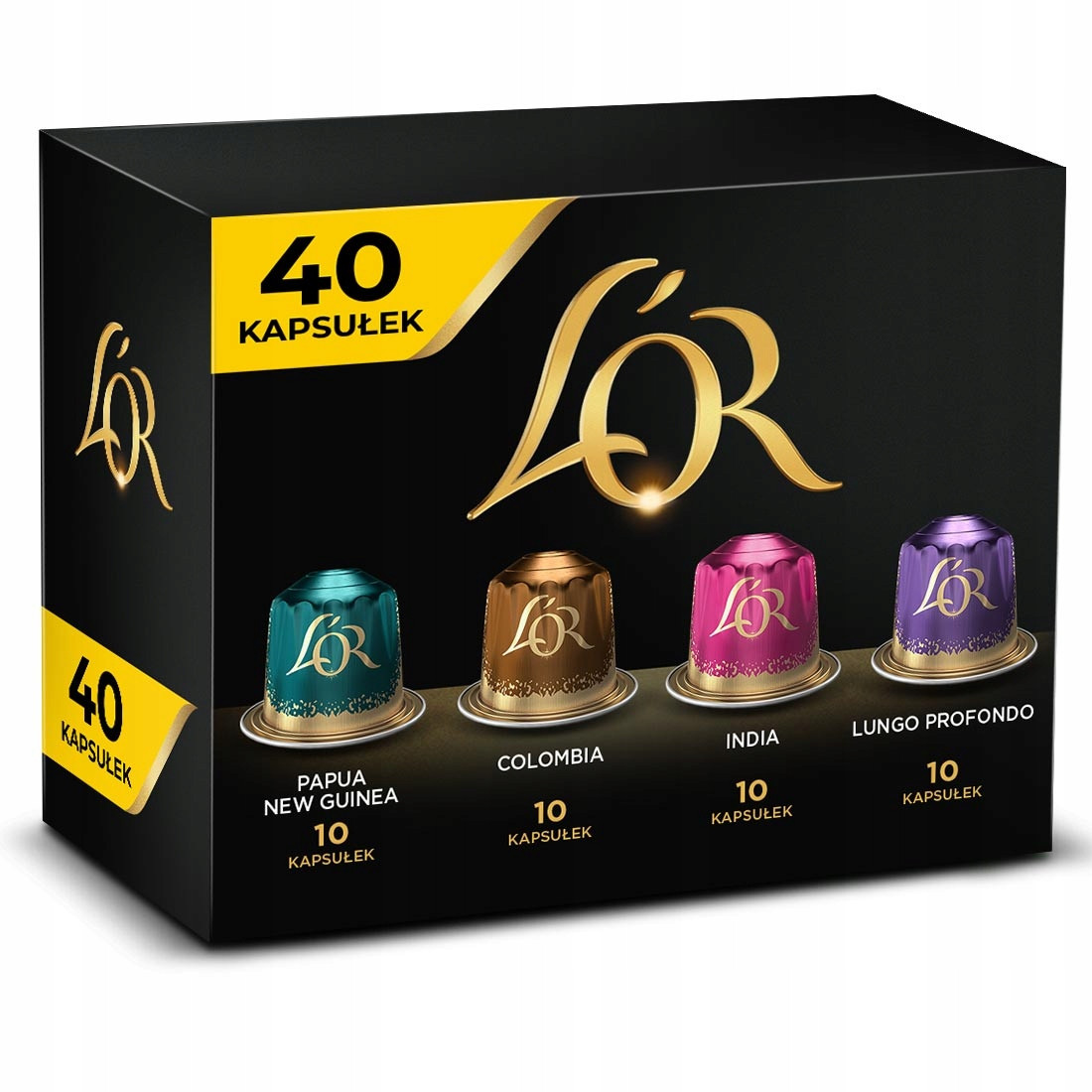 Капсули для Nespresso L'or Mix Smaków 40 шт. Origins Nespresso(r)* Arabica